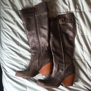 Korks Genuine leather heeled boot